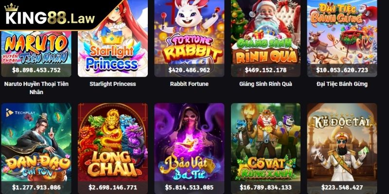 MG Điện Tử KING88 Thiên Đường Quay Hũ Săn Jackpot Siêu Khủng 1 Khái quát về sảnh cược MG điện tử KING88